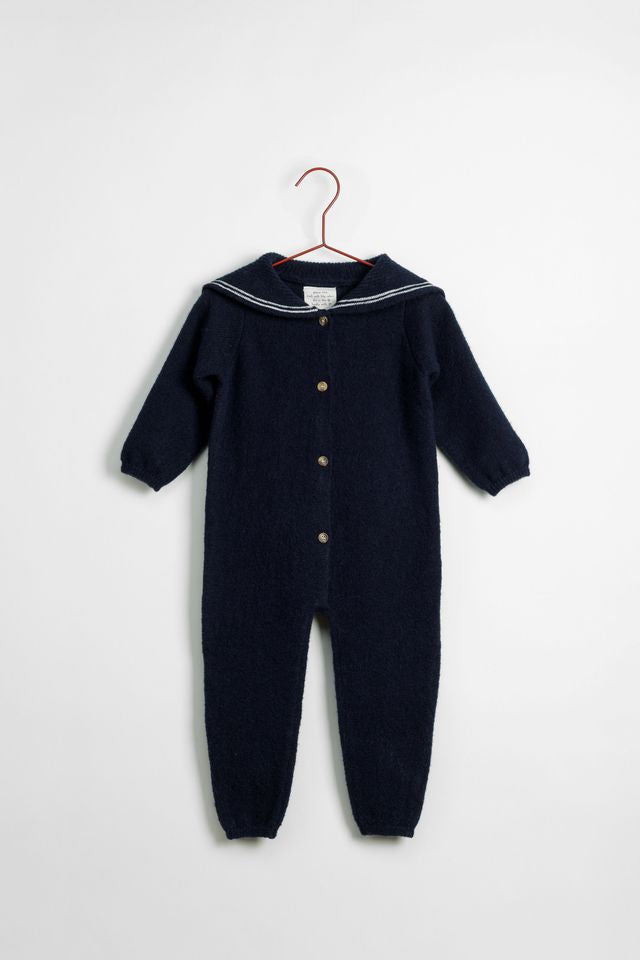 Please Mom Navy Sailor Romper