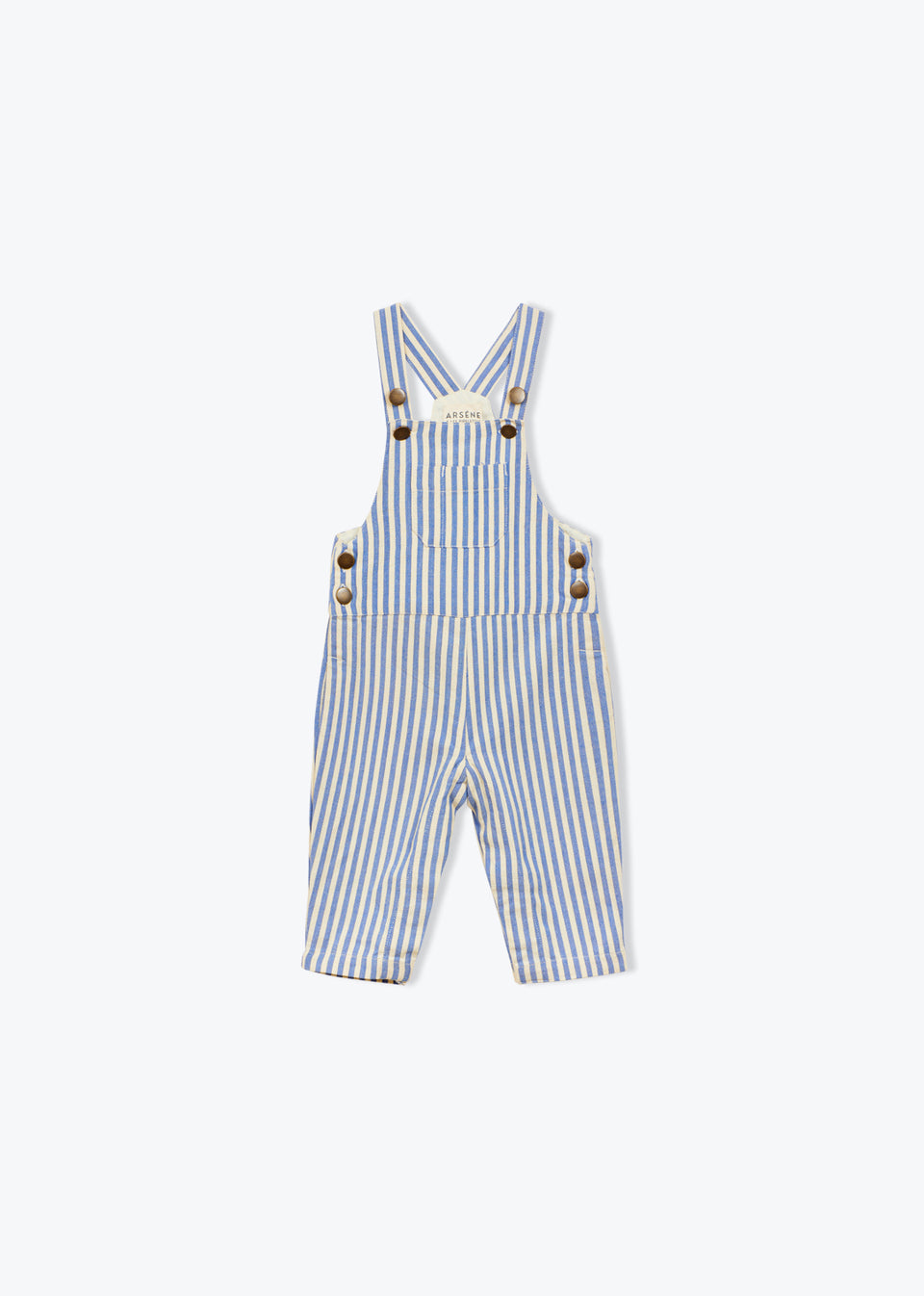 Arsene Cobalt Striped Overall