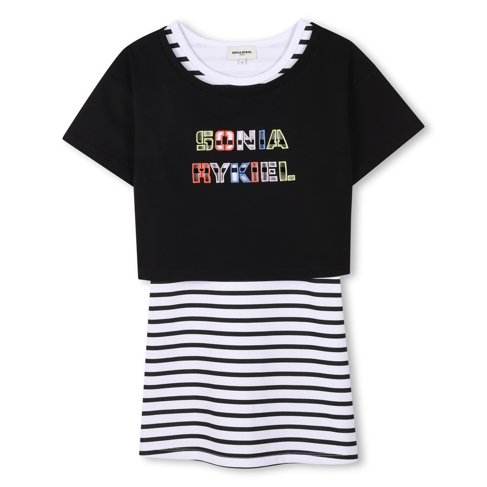 Sonia Rykiel 2 in 1 Black Dress