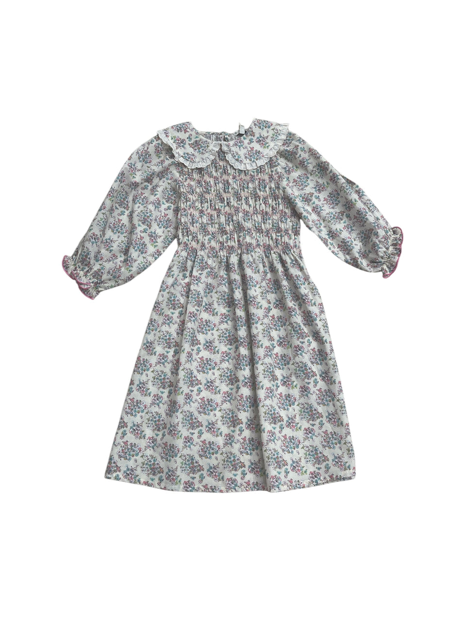 Bebe Organic Ruby Dress Fleur- 3/4 Sleeves