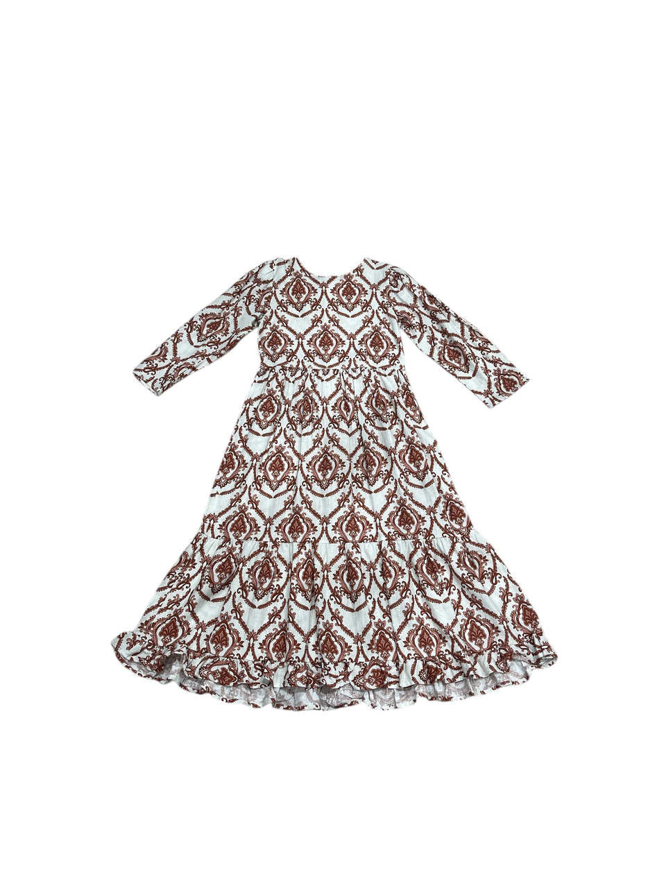 Atelier Parsmei Brown Paisley dress