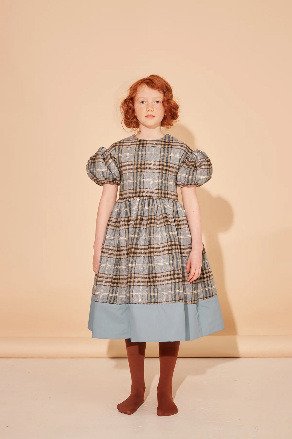 The Middle Daughter Meaning Blue Moon Check Dress