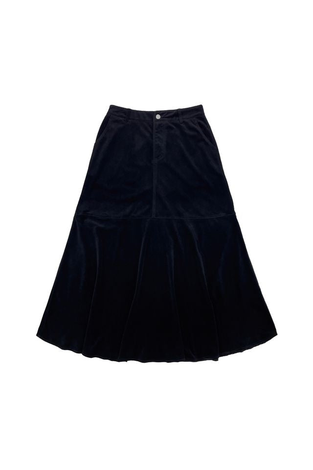 Elle oh Elle Maxine Black Corduroy Skirt