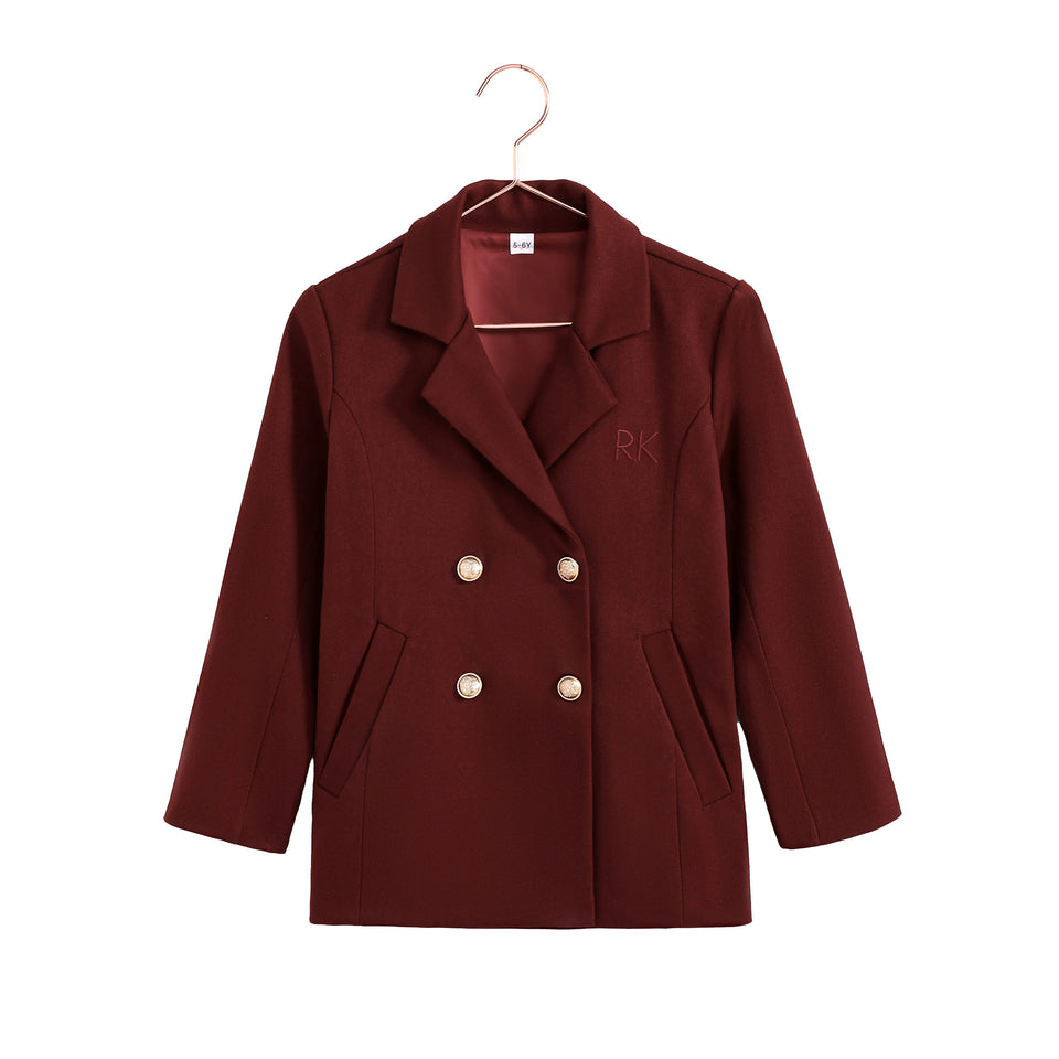 Retrokid Emerson Burgundy Jacket