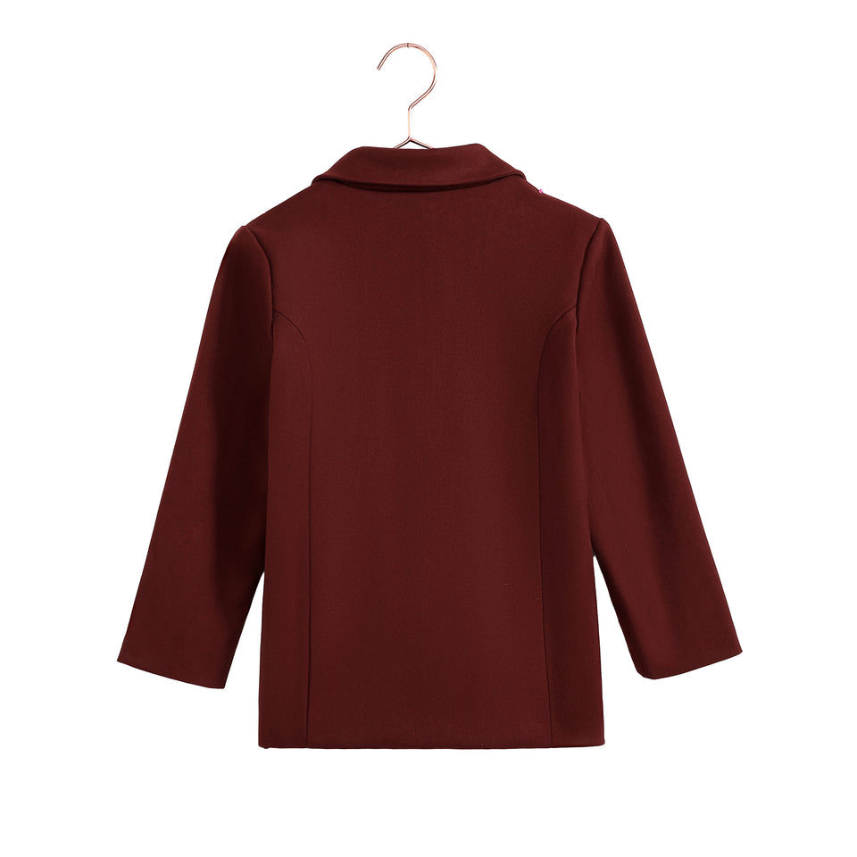 Retrokid Emerson Burgundy Jacket