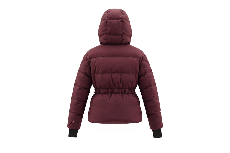 Pramie 2651R Belt Burgundy Coat
