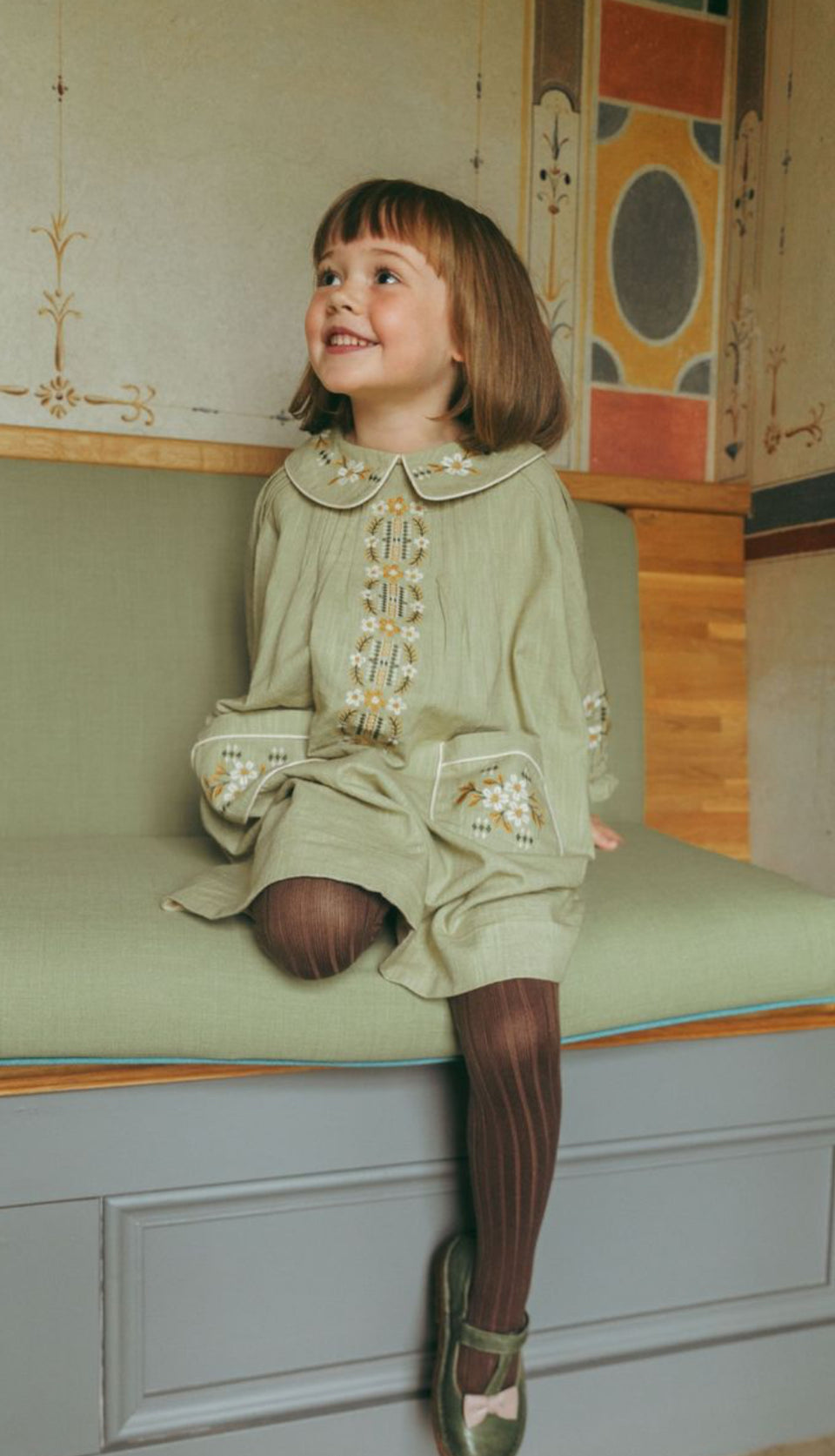 Lali Faded Moss Marie Dress