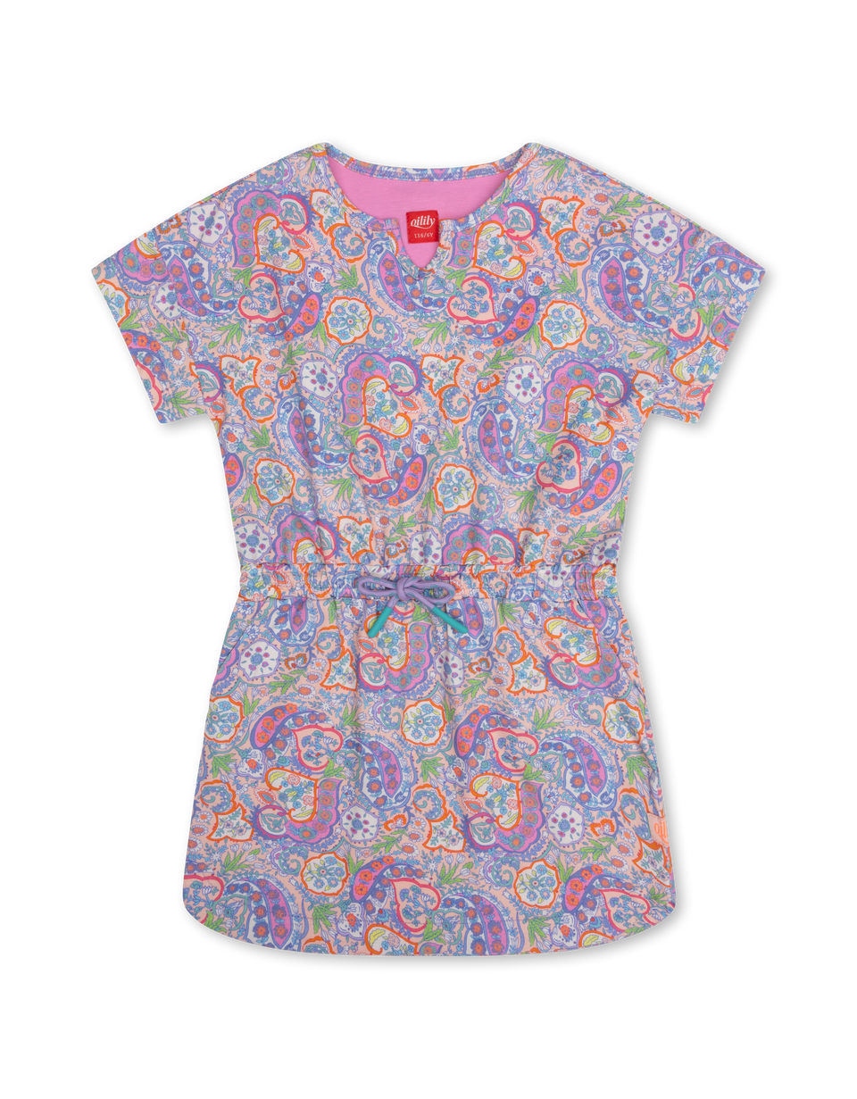 Oilily Dorty Paisley Dress with Elasticated Waist
