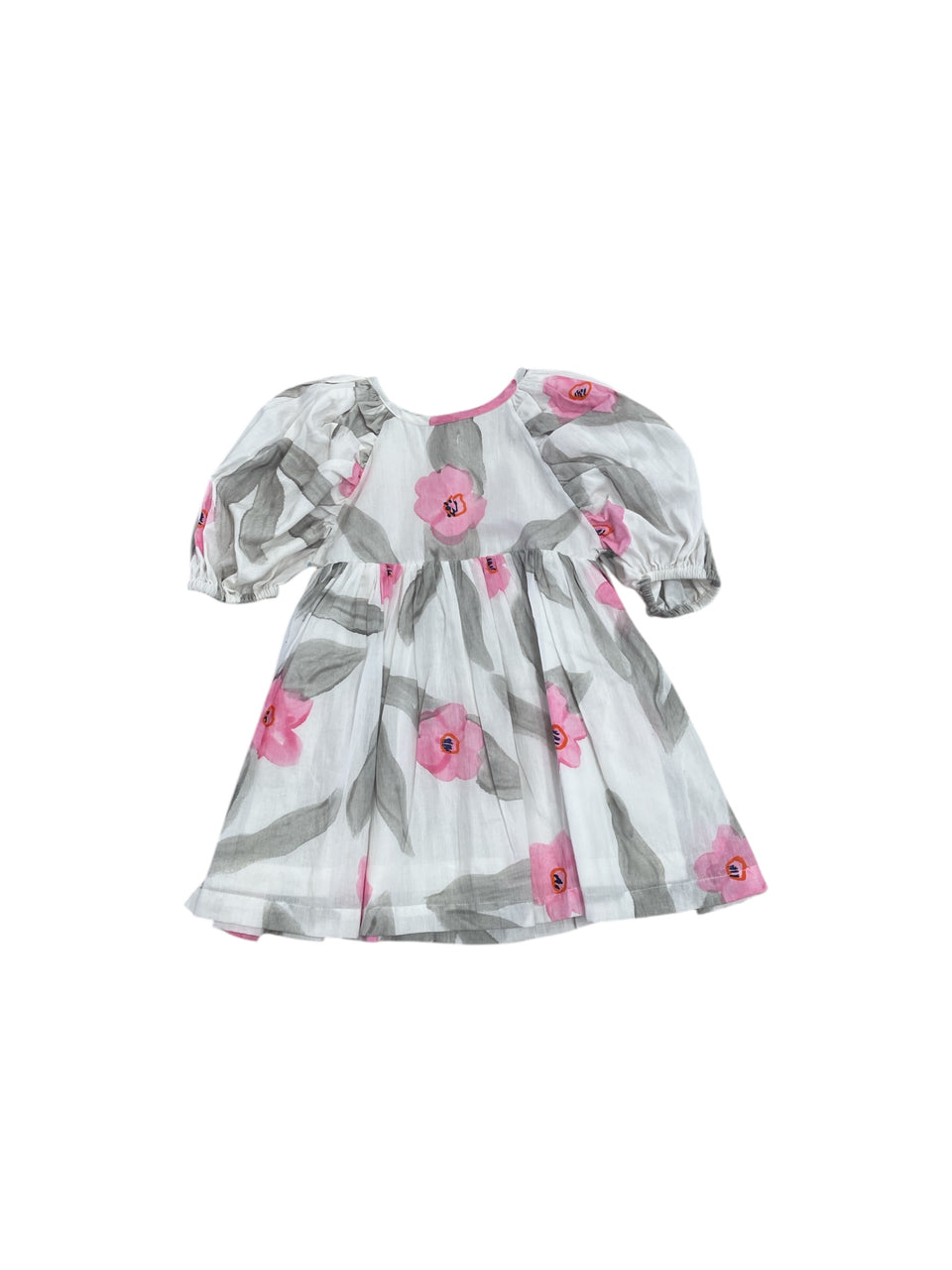 Little Paisley People Pink Lilies Dress
