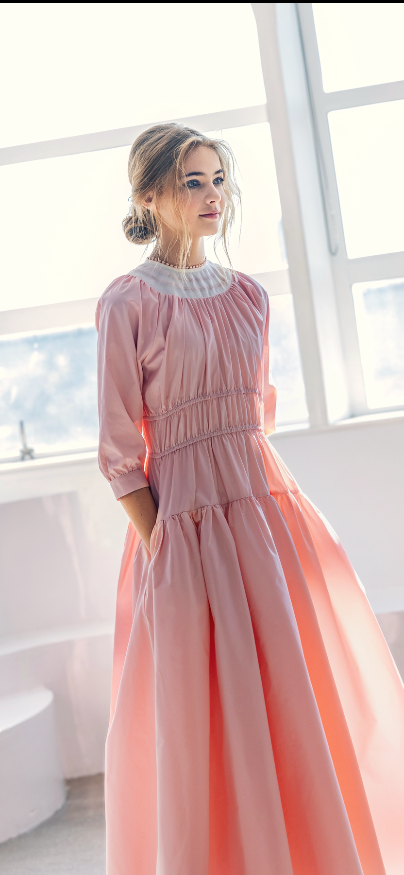 Little Tempest Pavo Teens Pink Taffeta Gown Elegant Child NY Little Tempest Pavo Teens Pink Taffeta Gown Elegant Child NY