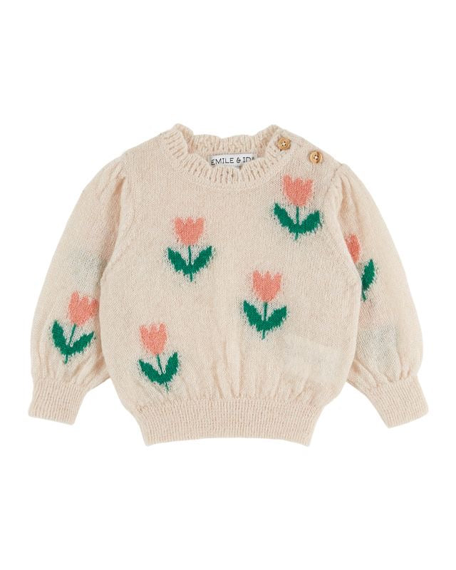 Emile & Ida Sakura Tulip Rose Bloomer Set