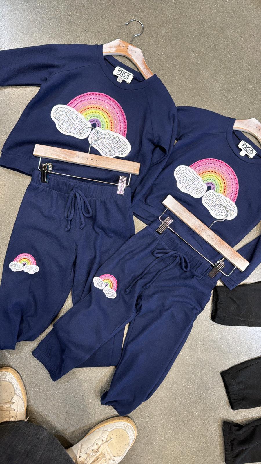 Rock Candy Rainbow Sweat Set