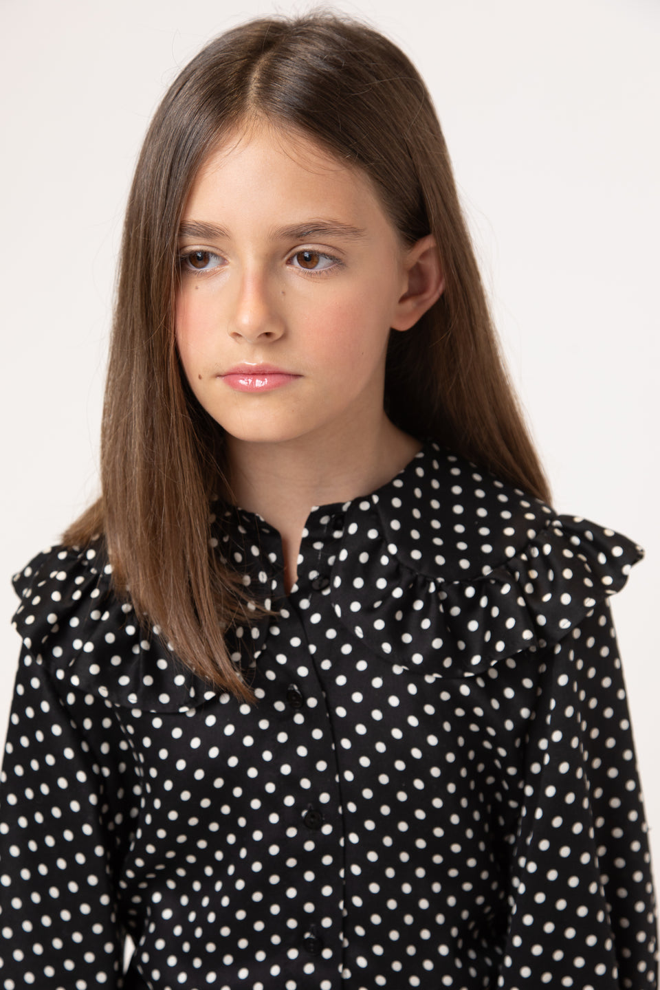 Piccola Ludo Pois Panna Tania Shirt