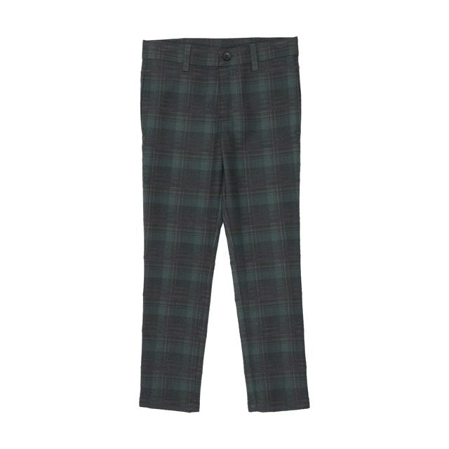 Sweet Threads Green Plaid Highland Forest Pants