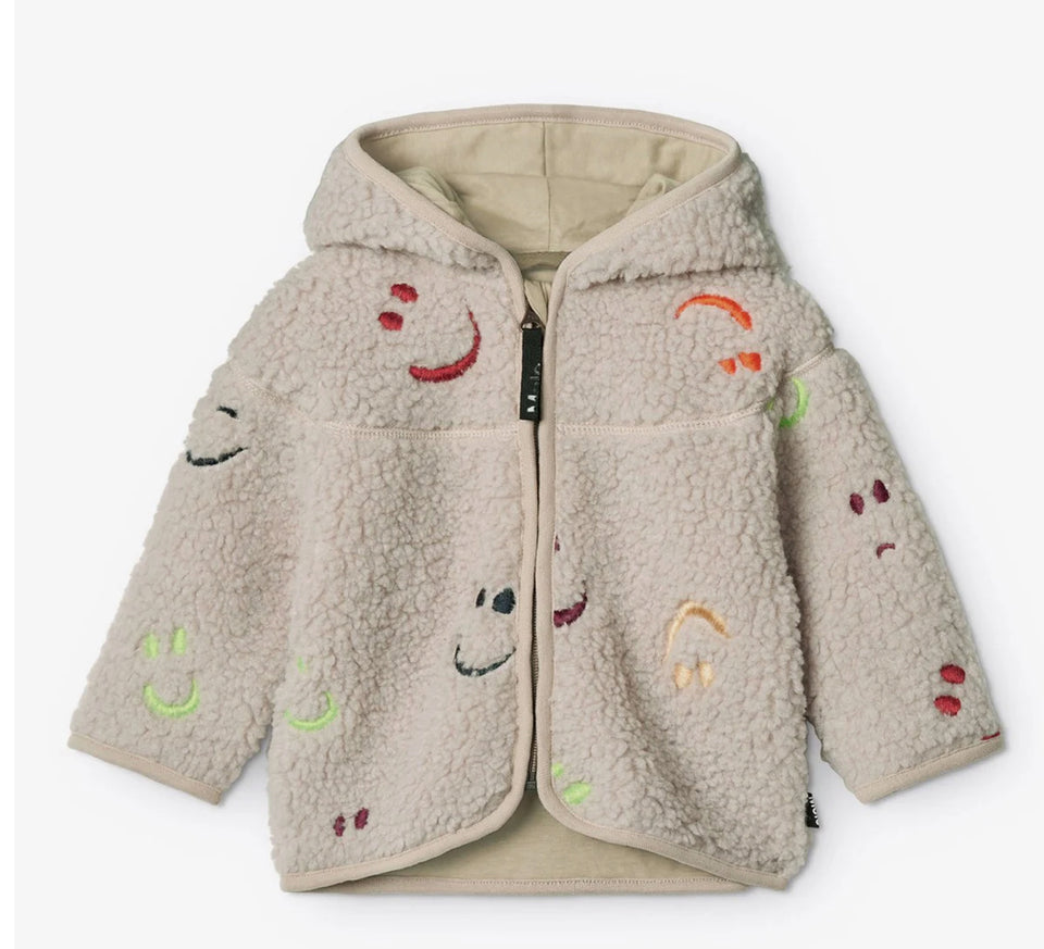 Molo Teddy Fleece Baby Jacket