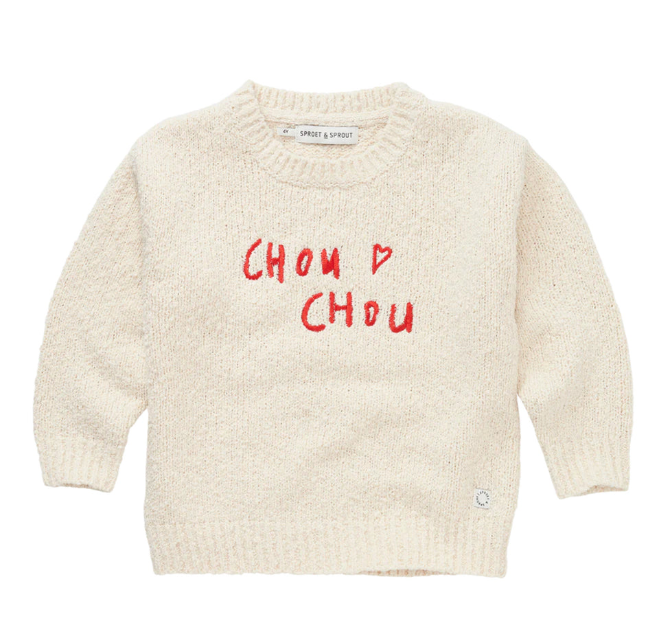 Sprout & Sprout Ivory Chou Chou Sweater