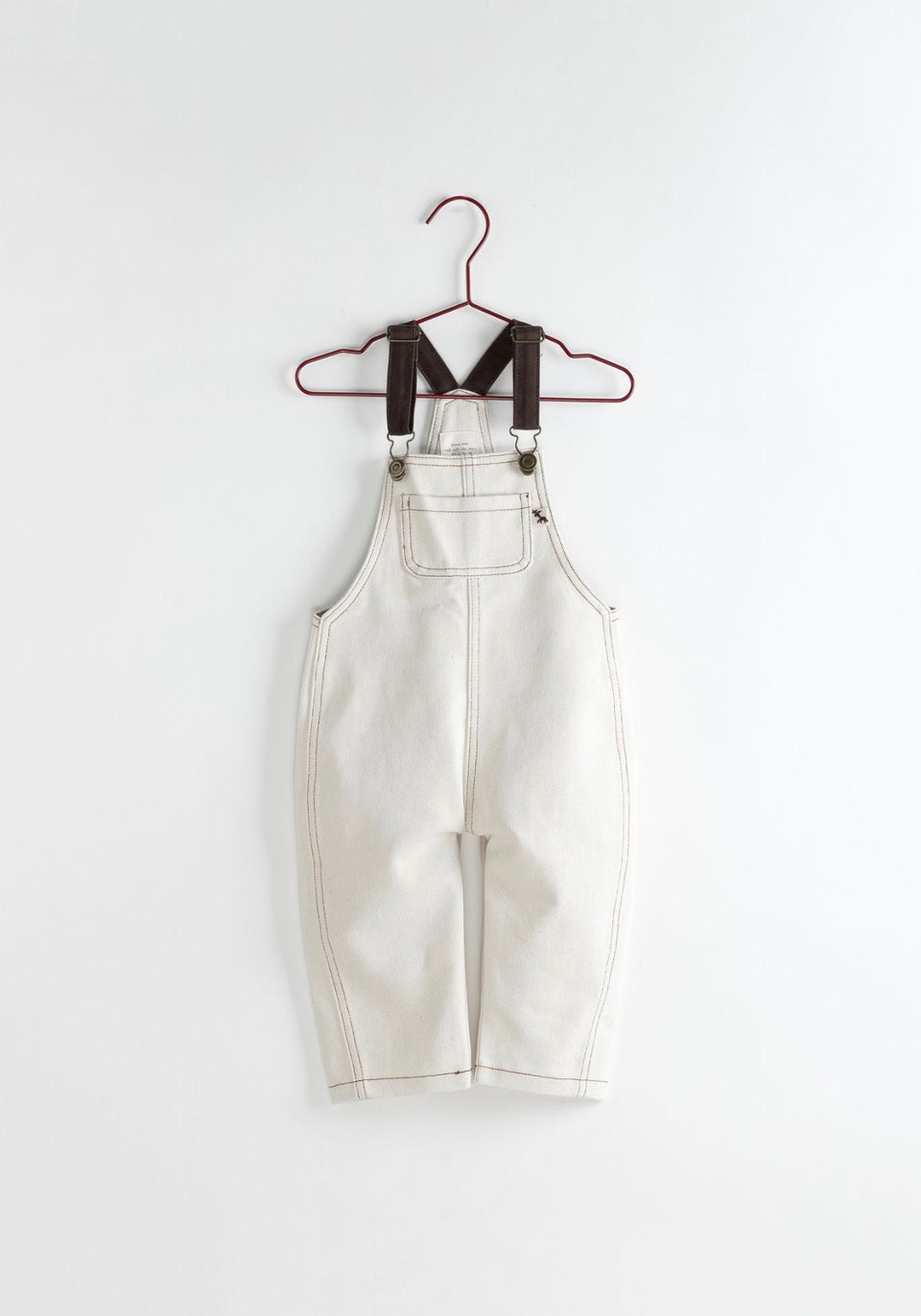 Please Mom Flecked Barrel Overall