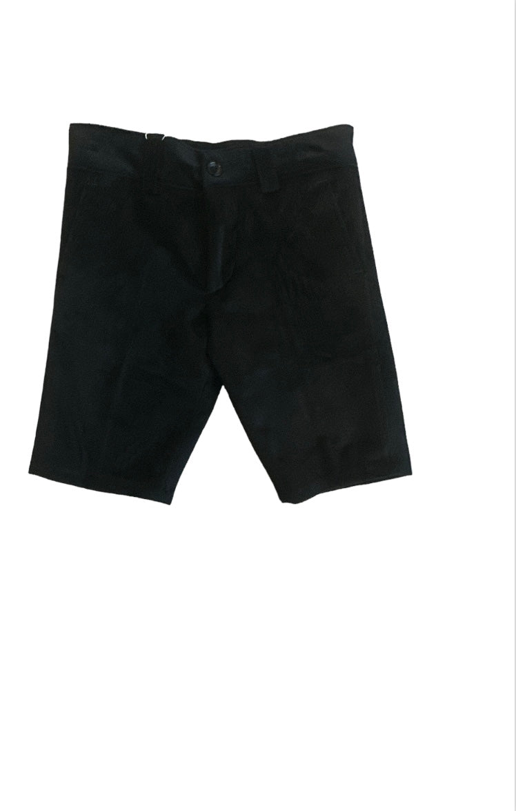 Nove Black Velvet Shorts