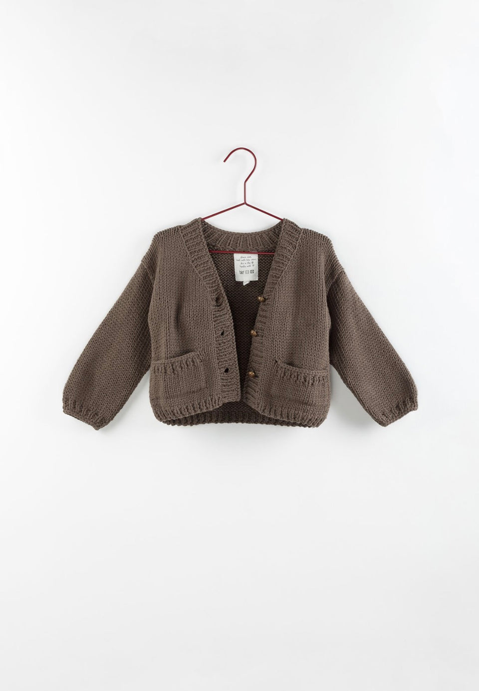Please Mom Macron Knit Cardigan-Size Up 2 Sizes