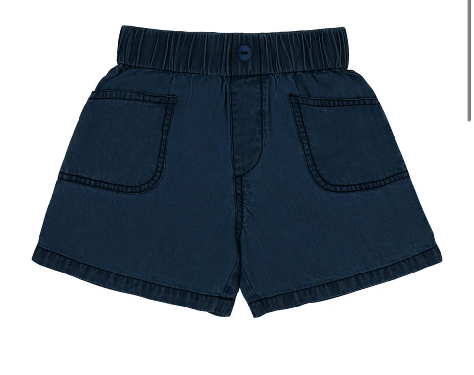 Ra and Da Denim Flowy Shorts