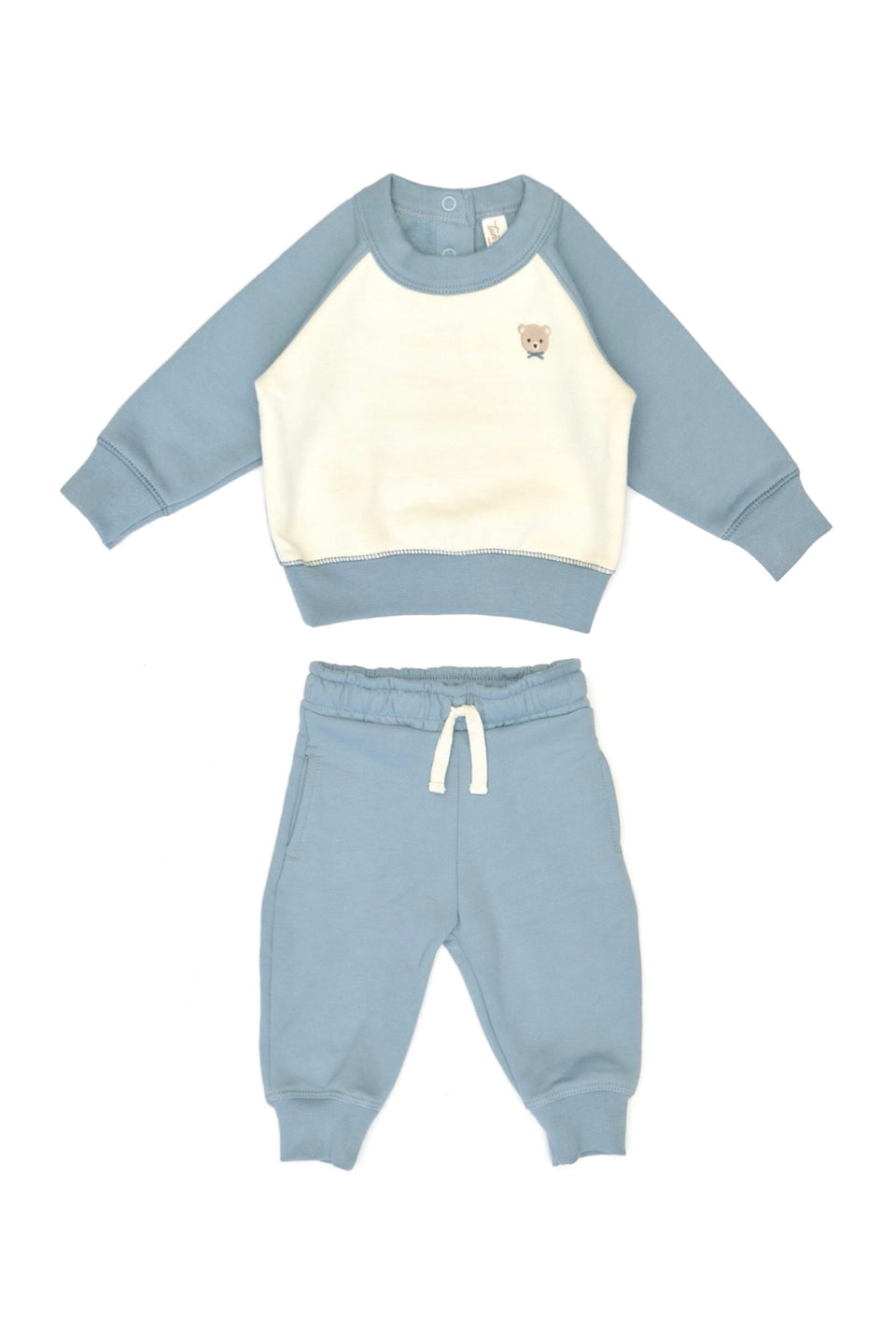 Tun Tun Aspen White Swan/Gray Mist Set