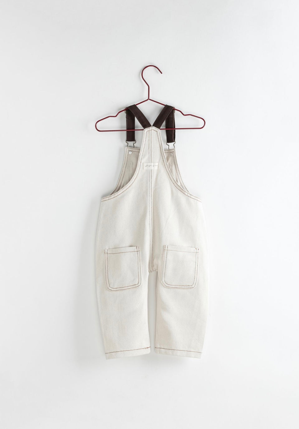 Please Mom Flecked Barrel Overall