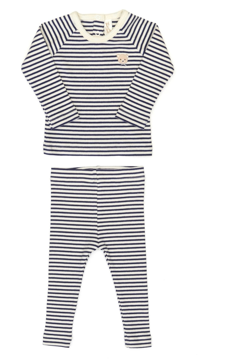 Tun Tun Casey Navy Blue Stripe Set