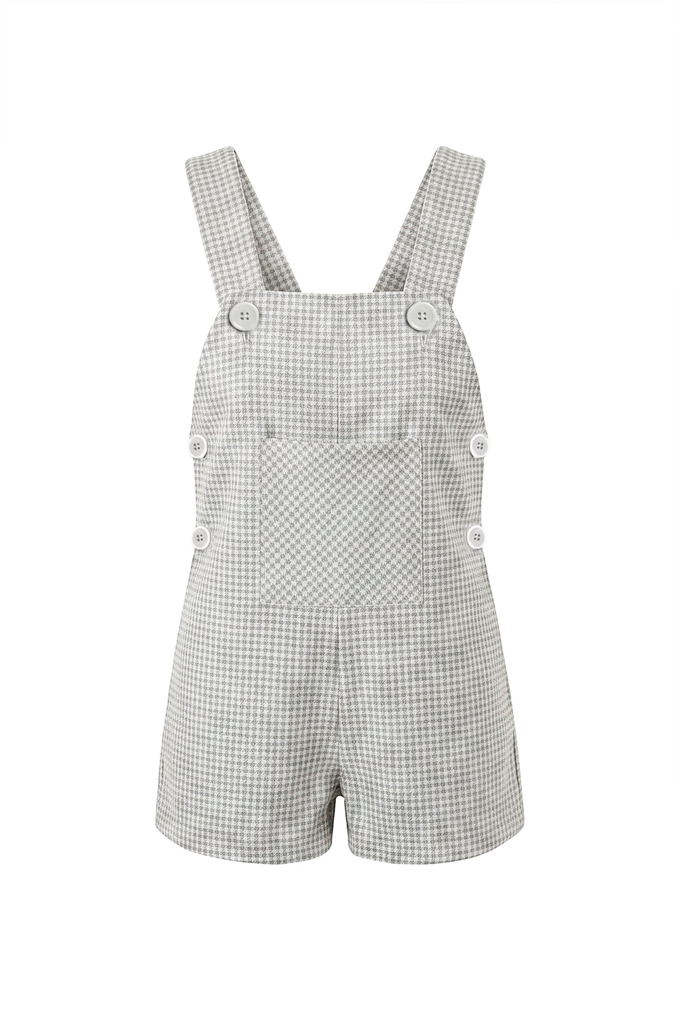 Pernille Grey Houndstooth Overall