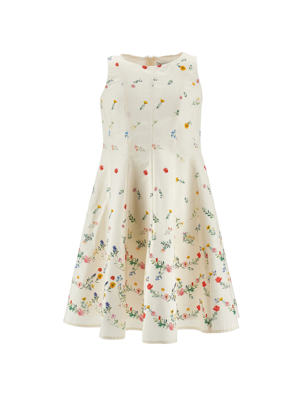 Philosophy Off White Sleeveless Floral Print Dress