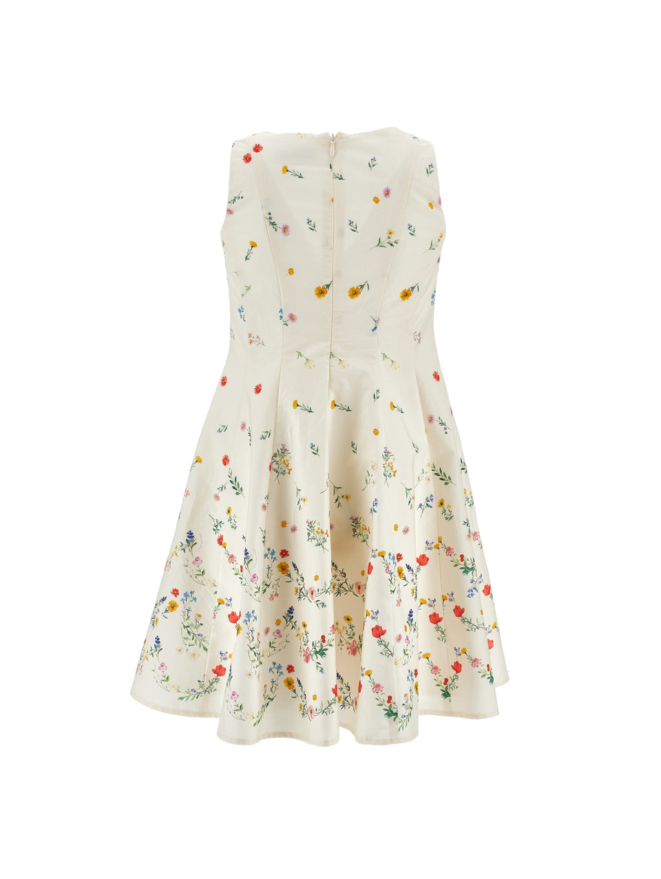 Philosophy Off White Sleeveless Floral Print Dress