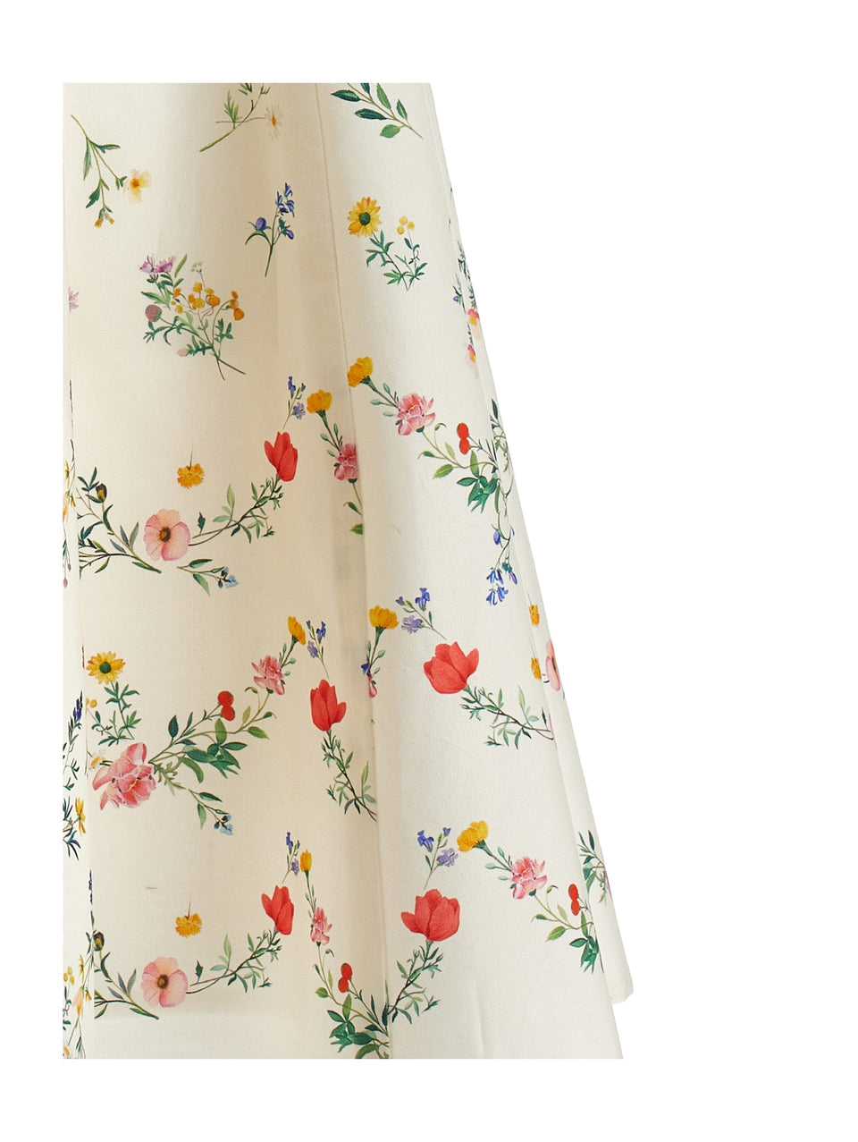 Philosophy Off White Sleeveless Floral Print Dress