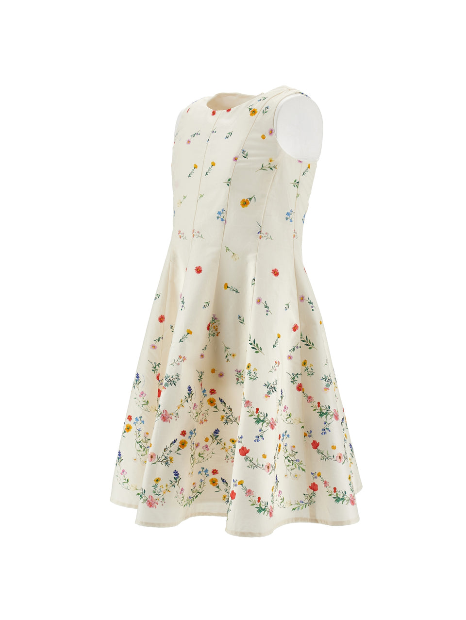 Philosophy Off White Sleeveless Floral Print Dress