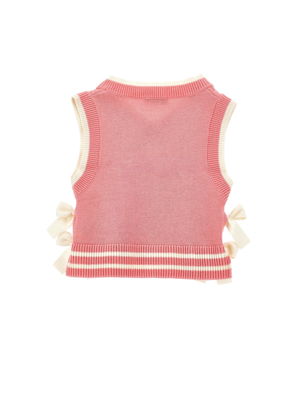 Philosophy Coral Bow Knit Vest