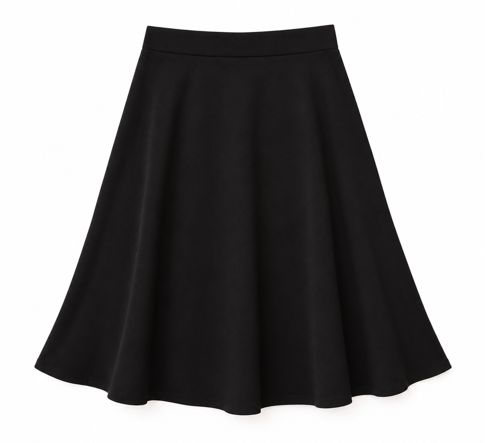Piccola Ludo Nero Long Happy Skirt