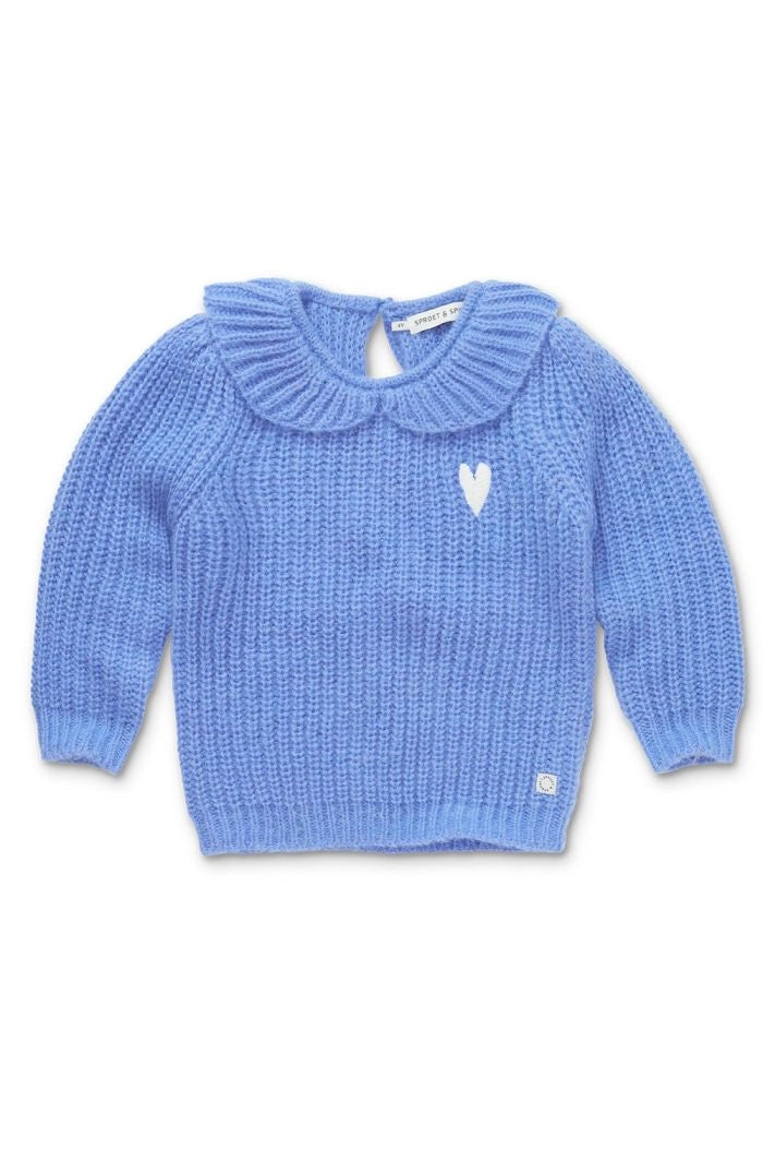 Sprout & Sprout Ultramarine Peter Pan Collar Sweater