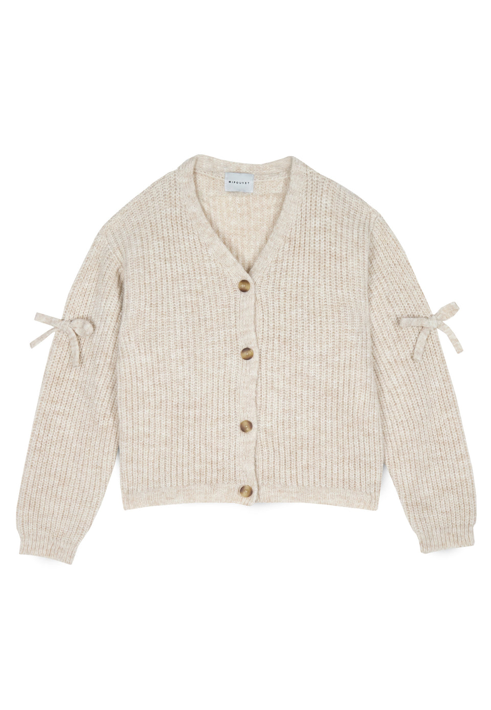 Mipounet Alicia Ecru Cardigan