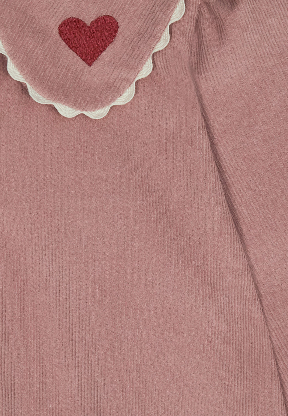 Mipounet Geraldine Corduroy Nude Pink Dress
