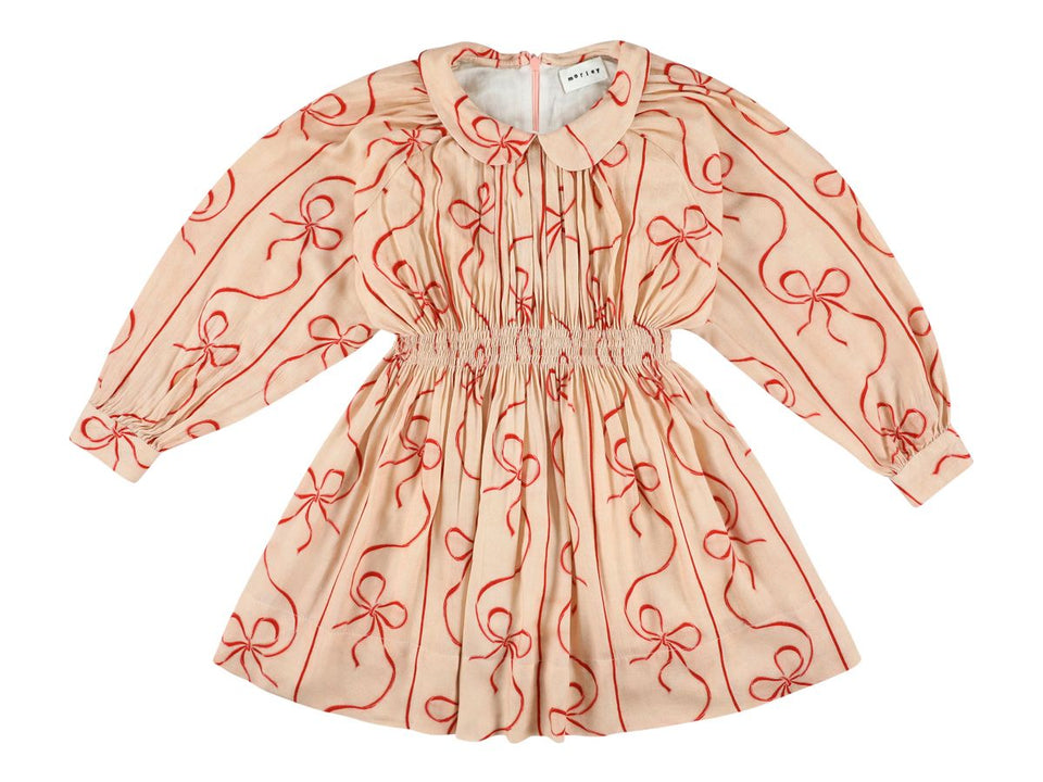 Morley Zola Rose Bow Smocked Dress