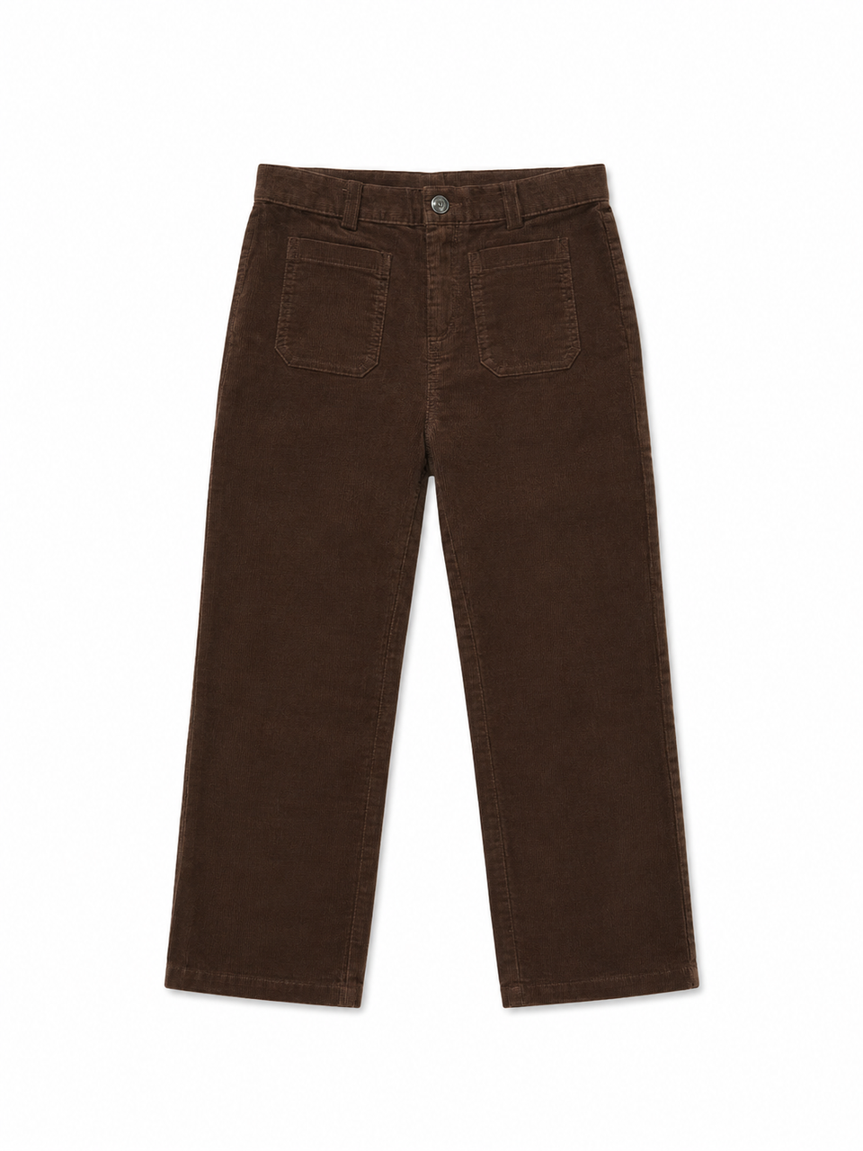 Please Mom Cocoa Corduroy Straight Pants