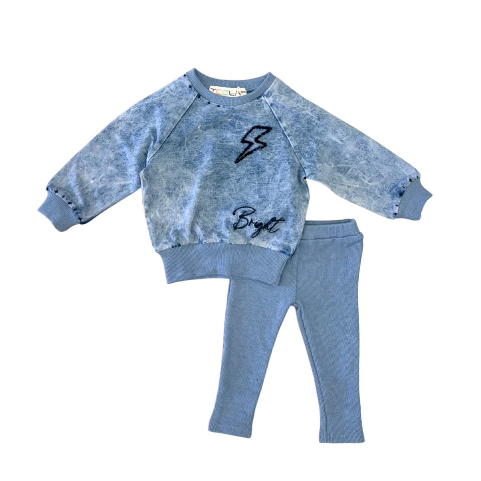 Teela Blue Wash Stitch Set