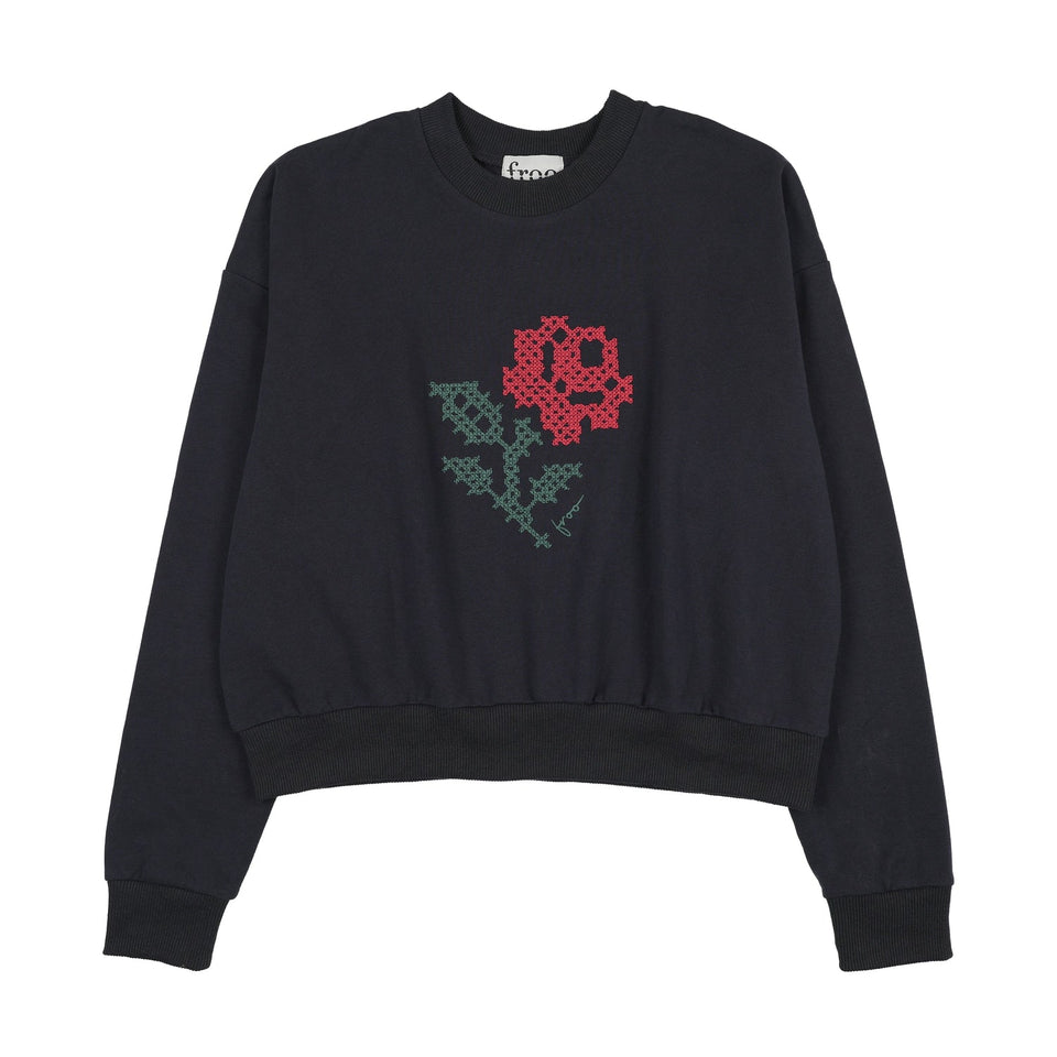 Froo Navy Blue Rose Club Top