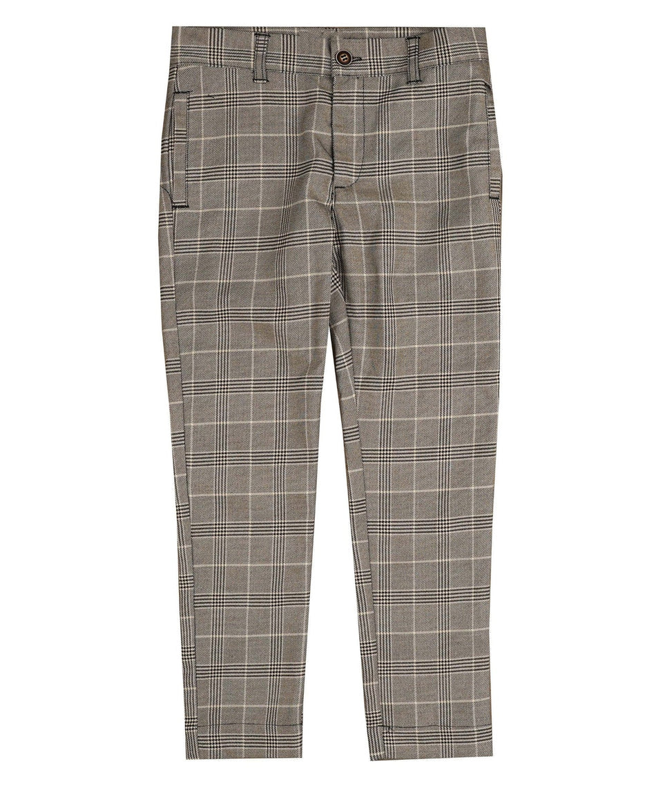 Noma Taupe Houndstooth Pants