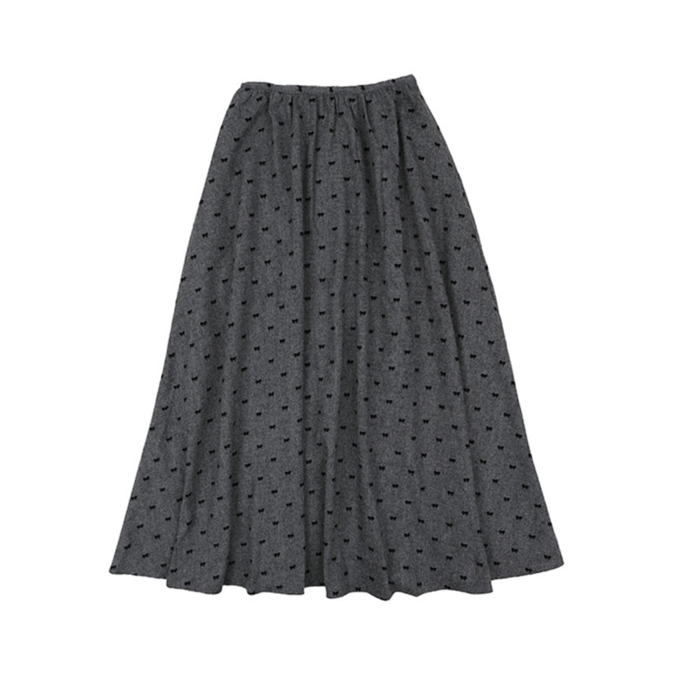 Luna Mae Grey Bow Della Skirt