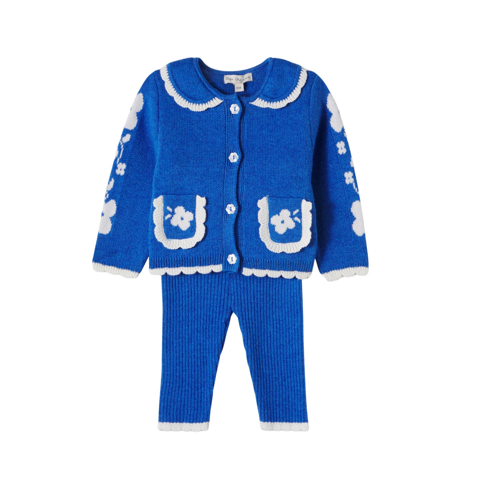 Bebe Organic Cosette Nordic Knit Set