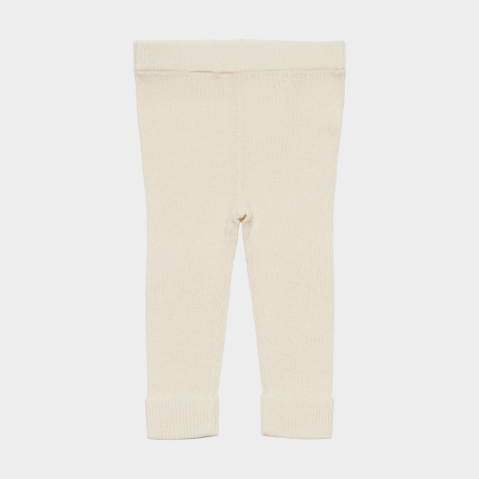 Fub Ecru Buttom Up Sweater Legging Set