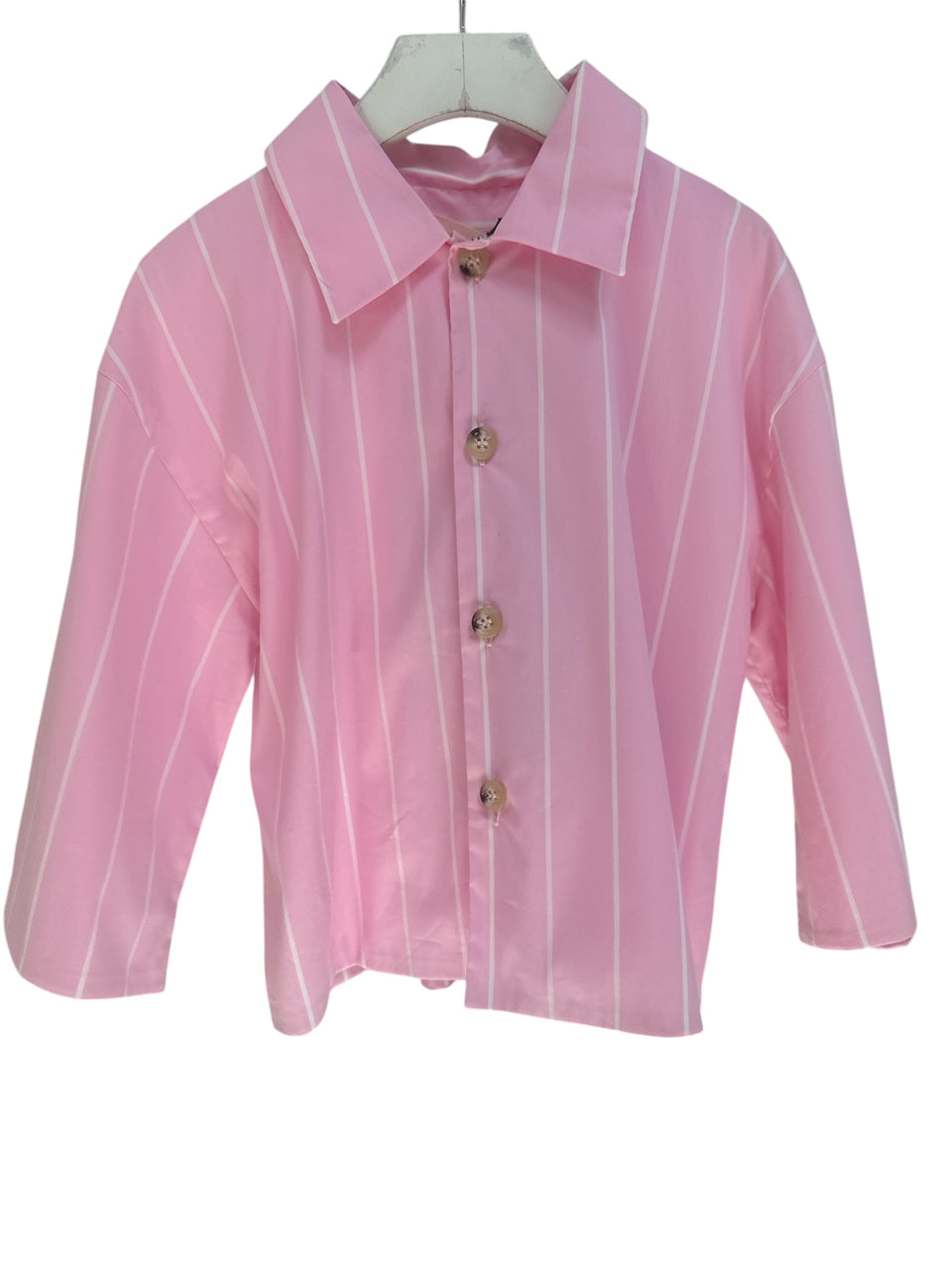 Be for all Pink Striped Shirt