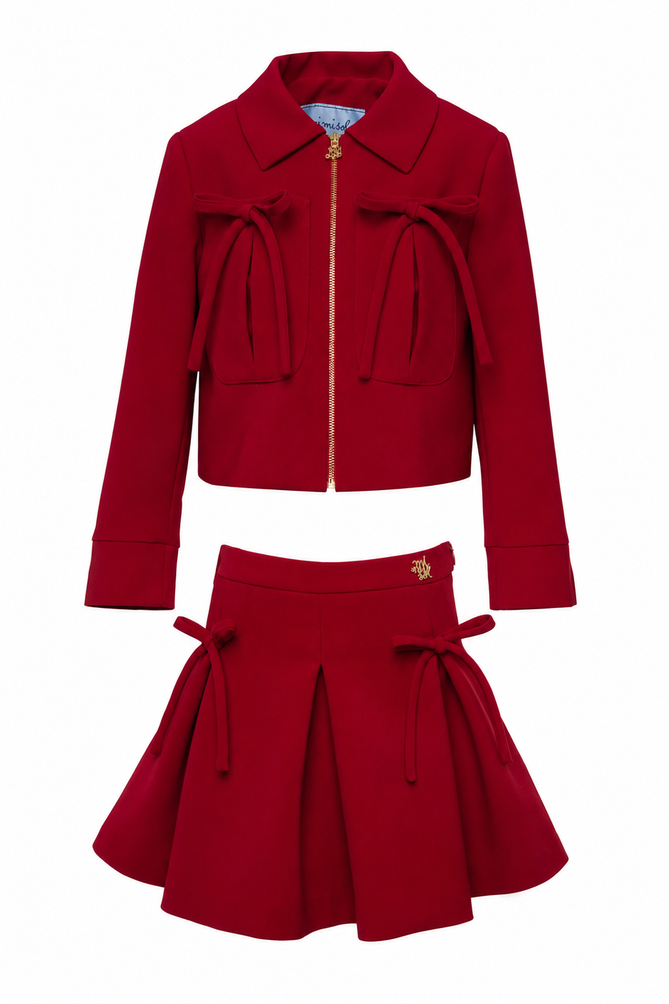Mimisol Red Crepe Set