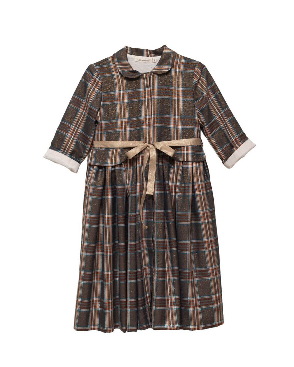 Cosmosophie Roble Plaid Dress