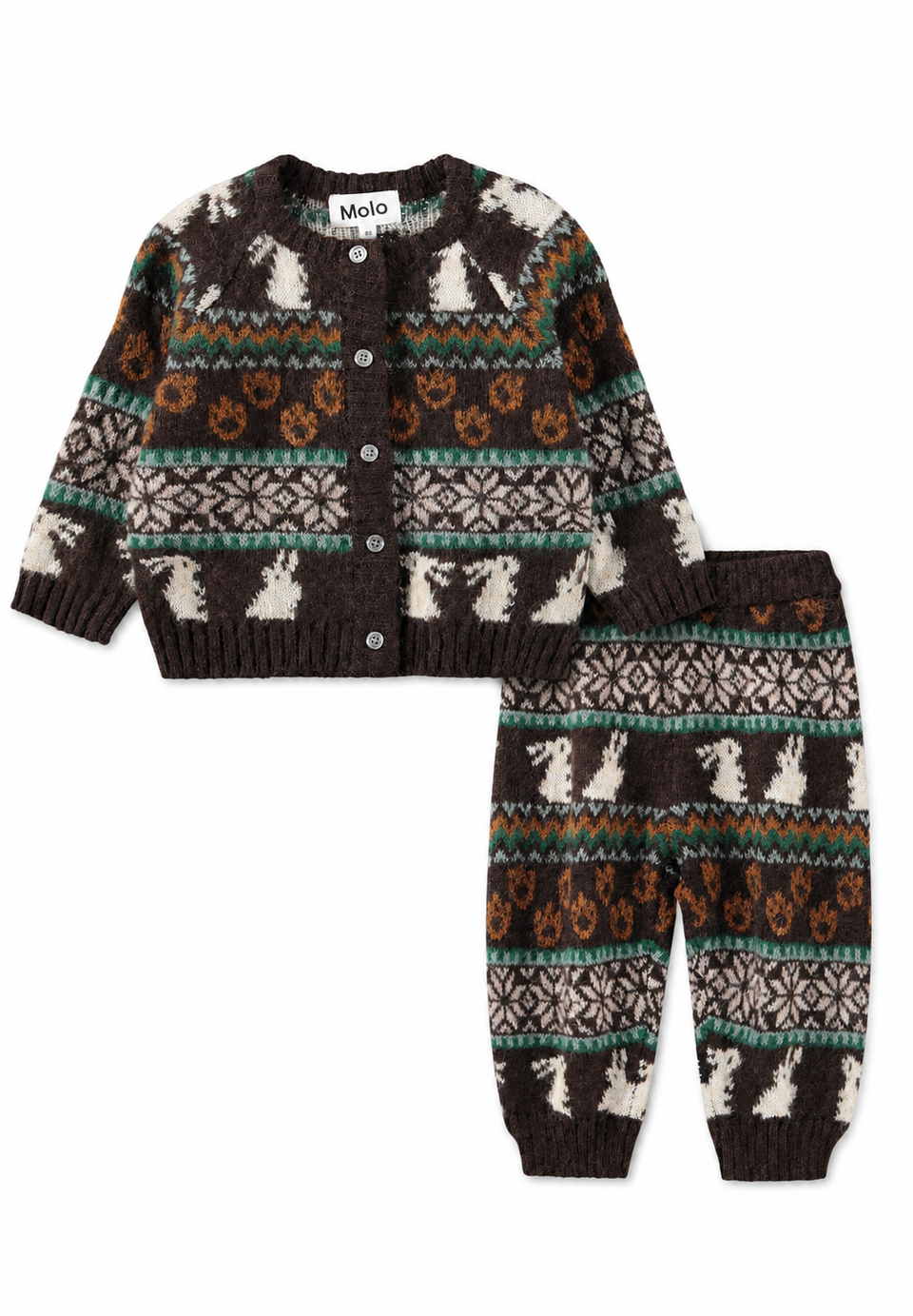 Molo Bobi/Signy Mini Fair Isle Set