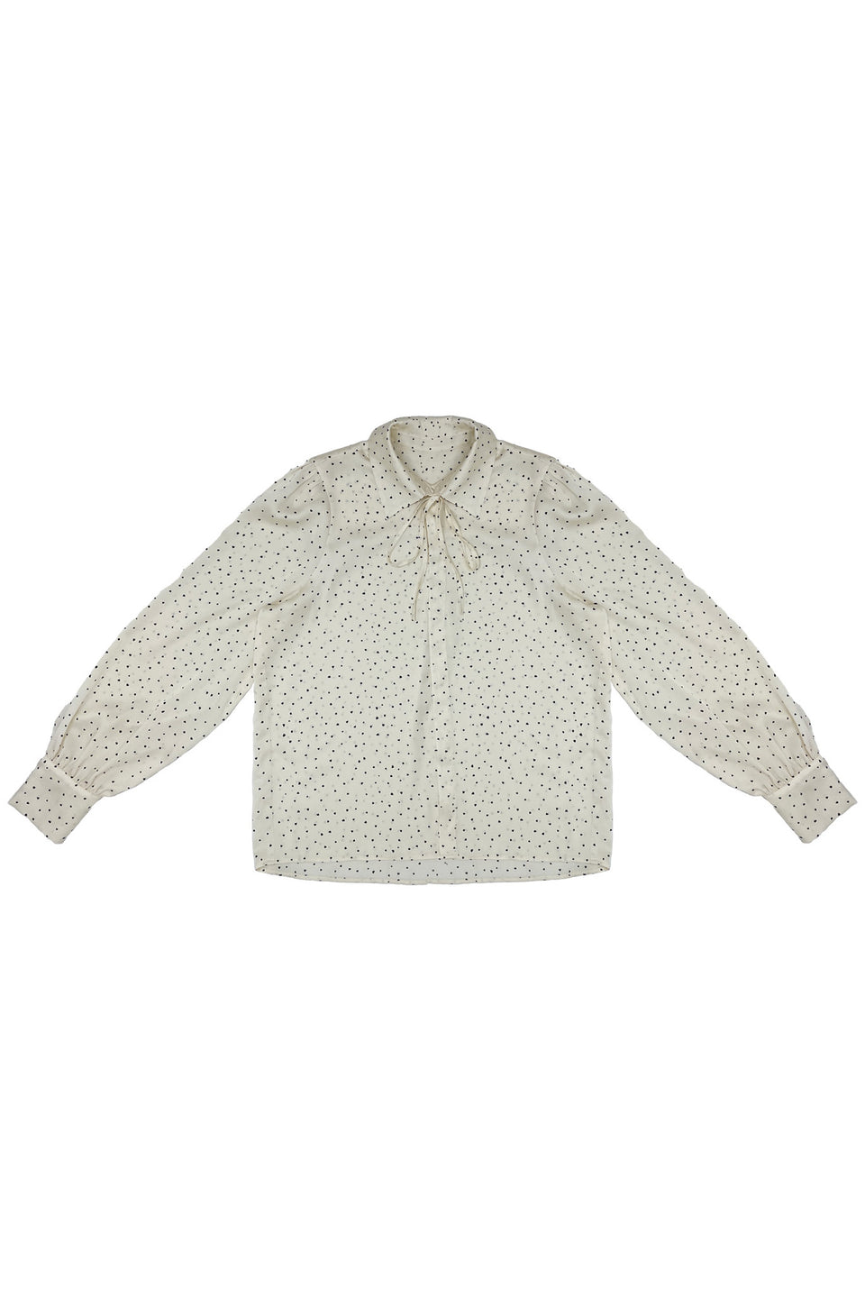 Zaikamoya Alex Tiny Hearts Black Blouse